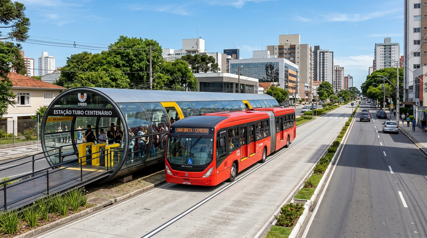 BRT de Curitiba - Mobilidade Estruturante
